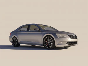 Skoda SuperB IV Modello 3D