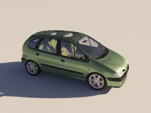 Renault Megane Scenic I Model 3D
