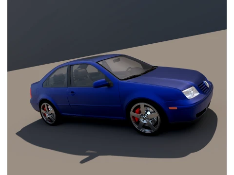 Volkswagen Study CJ Concept 3D Model