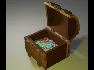 Ba&uacute; 3D Modelo 3D