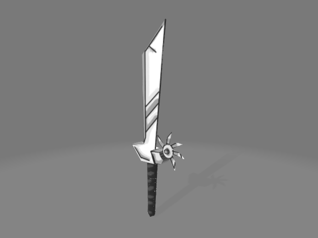 Sword of V 3Dモデル .c4d .max .obj .3ds .fbx .stl .blend 