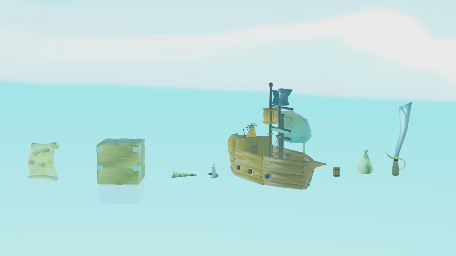 PackPirate3DObj CG Textures .c4d .max .obj .3ds .fbx .stl .blend 