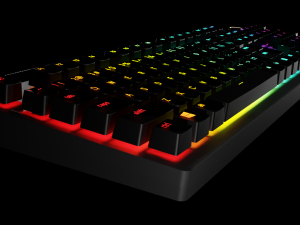 Razer Huntsman V2 Mechanical Keyboard Model 3D