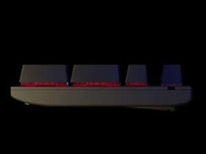 HyperX Alloy Origins Wireless RGB Mechanical Gaming Keyboard Modello 3D
