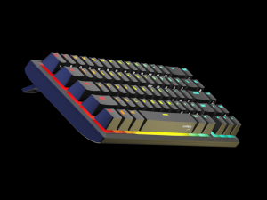 HyperX Alloy Origins 65 RGB Mechanical Gaming Keyboard 3D Model