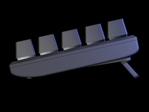 HyperX Alloy Origins 65 RGB Mechanical Gaming Keyboard 3D Model
