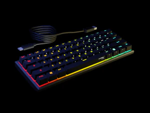 HyperX アロイ Origins 60 RGB メカニカル ゲーミング キーボード 3Dモデル