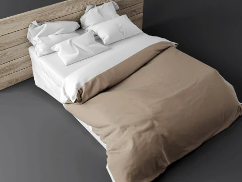 Nice Bed 3D Model