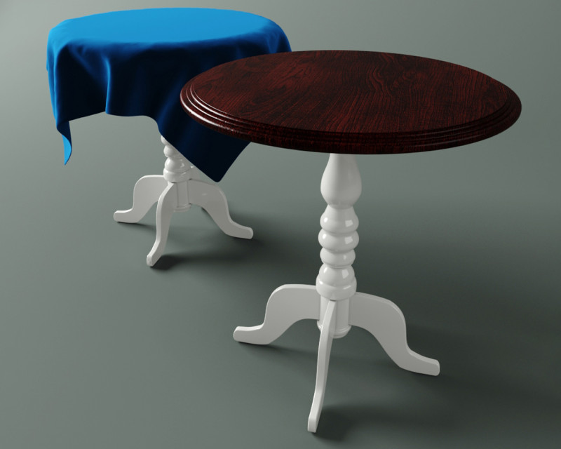 Beistelltisch Bretagne 3D Модель .c4d .max .obj .3ds .fbx .stl .blend 