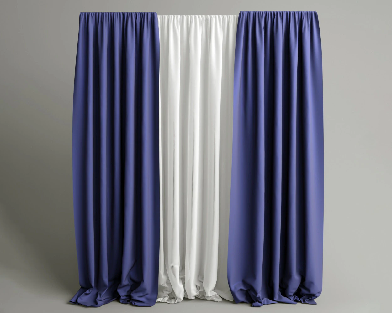 Nice Curtain 3D Model .c4d .max .obj .3ds .fbx .stl .blend 