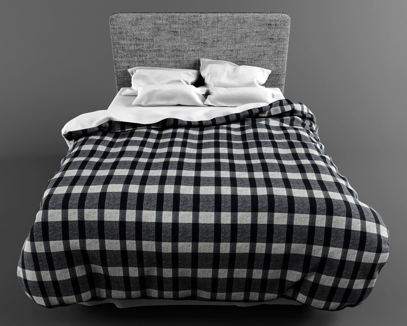 Bed Modello 3D .c4d .max .obj .3ds .fbx .stl .blend 