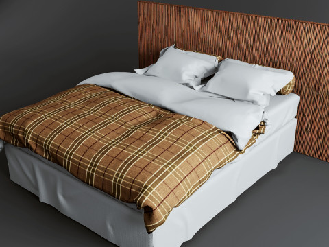 Wonderful bed Modèle 3D