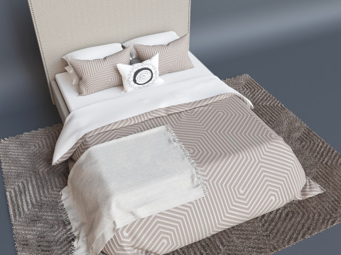 Bed Pufetto Juli 3Dモデル