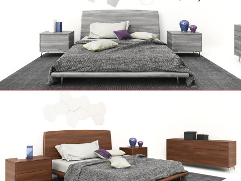 Bed Calligaris DIXIE 3D Model