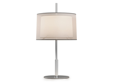 Faro Barcelona SABA Matt nickel Table Lamp 3D Model