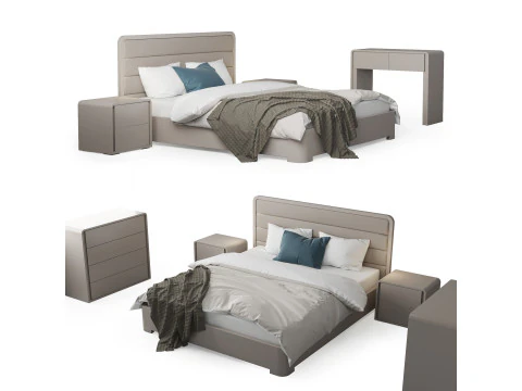Cama Merx Rovena Modelo 3D
