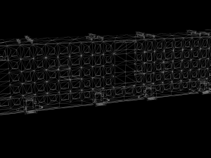 Russian Typical Brick House 3D-Modell