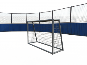 Street hockey arena 3D Model