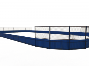 Street hockey arena 3D Model
