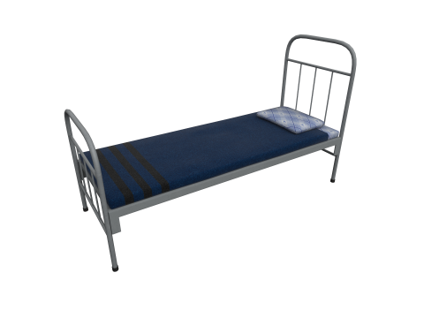 Army bed Modelo 3D