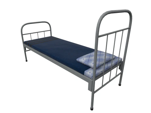 Army bed 3D Model