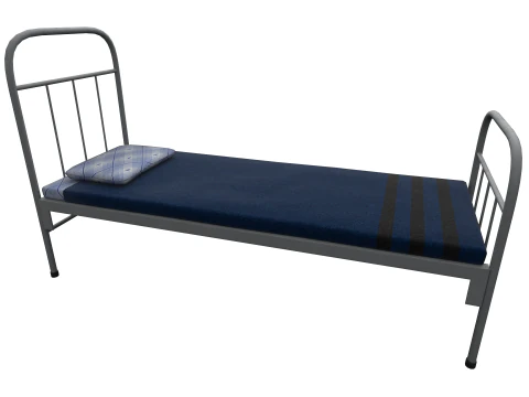 Army bed 3D Model