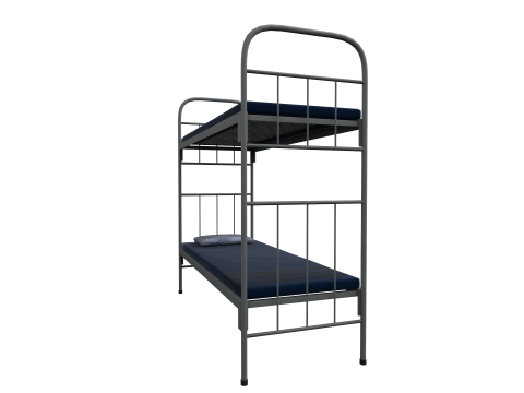Army bed 3D 模型