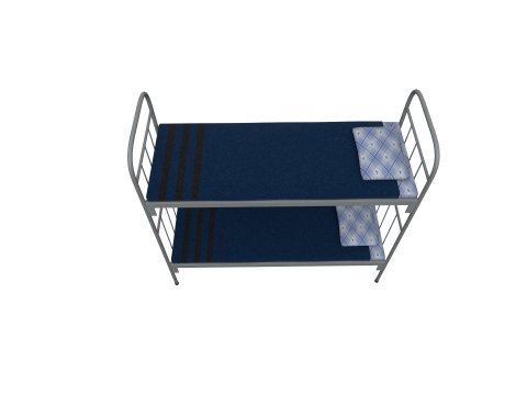 Army bed 3D 模型