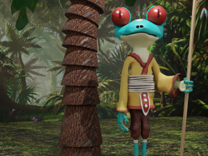 Frog 3D Model