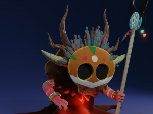 Shaman 3D Model