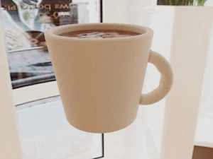 кава 3D Модель