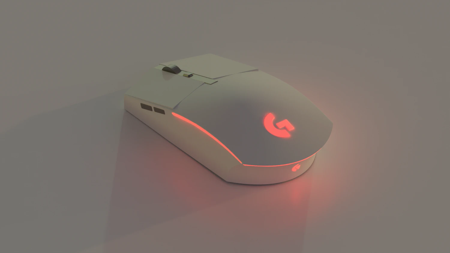 Computer mouse 3D Model .c4d .max .obj .3ds .fbx .stl .blend 