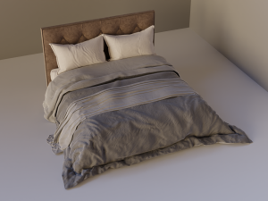 Bed 3Dモデル