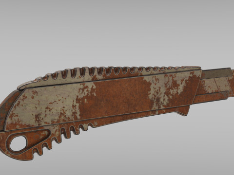 Box cutter pack PBR 4k Low-poly 3D 모델
