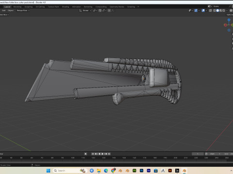 Box cutter pack PBR 4k Low-poly 3D 모델