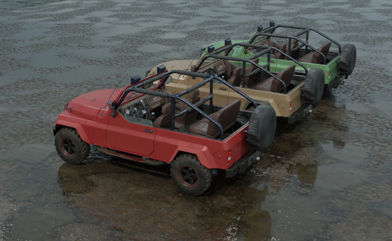 Sports car realistic PBR 4k Low-poly Model 3D .c4d .max .obj .3ds .fbx .stl .blend