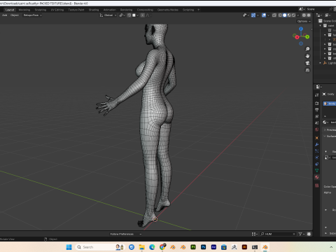 Caitlyn Arcane PBR 8k highdetails Low-poly Modelo 3D