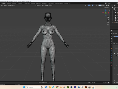 Caitlyn Arcane PBR 8k highdetails Low-poly Modelo 3D