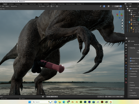 Dinosaur T-Rex PBR 4K Rigged Low-Poly Modelo 3D