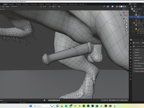 Dinosaur T-Rex PBR 4K Rigged Low-Poly Modelo 3D