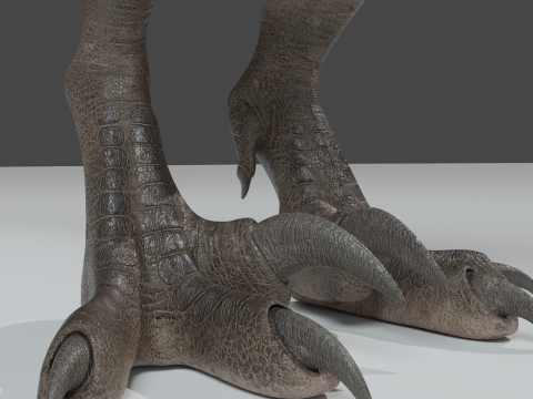 Dinosaur T-Rex PBR 8K High Details Rigged 3D Модель