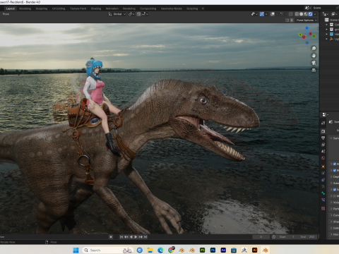 Dinosaur T-Rex PBR 8K High Details Rigged 3D Модель