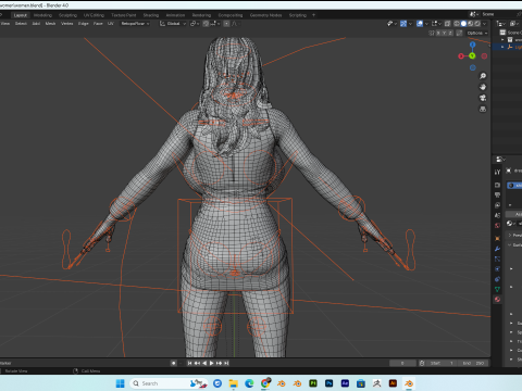 Sexy Women PBR 8K Rigged 3D 3D 模型