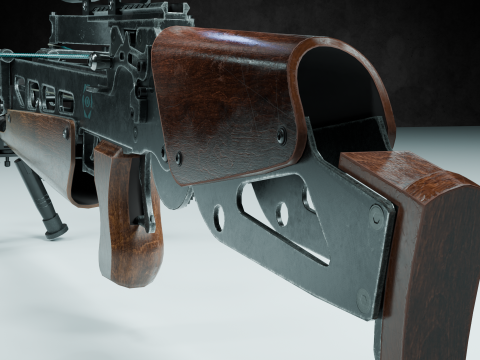Crossbow PBR 4k highdetails Model 3D