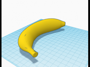 BANANA 3D Принт Модель