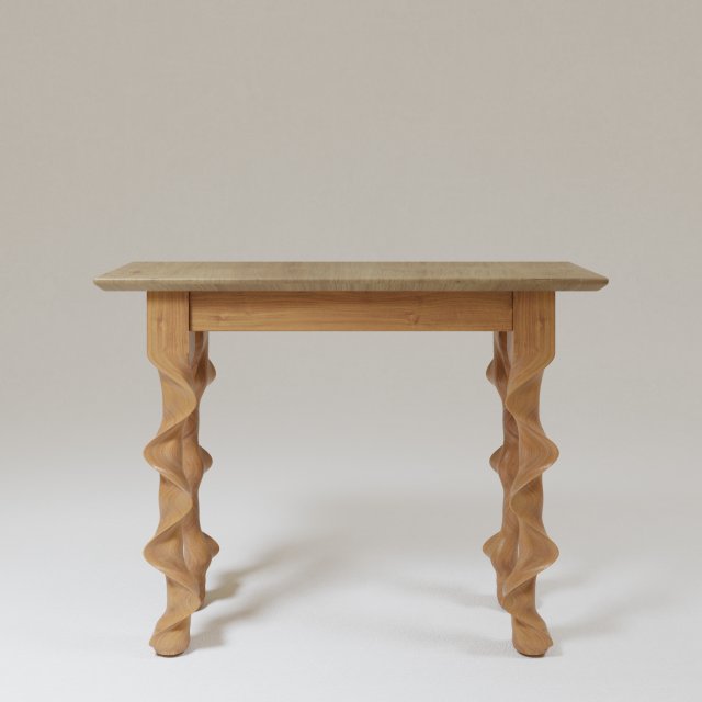 Cherry Taffy console table by David Hurwitz 3D Model .c4d .max .obj .3ds .fbx .stl .blend 