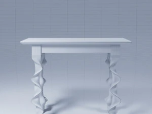 Cherry Taffy console table by David Hurwitz 3D Model