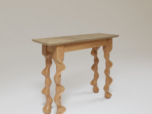 Cherry Taffy console table by David Hurwitz 3D Model