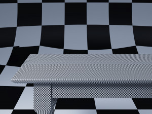 Cherry Taffy console table by David Hurwitz 3D Model