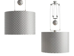 Soane द्वारा कार्ड शेड के साथ डबल राइज़ और फॉल सीलिंग लाइट 3D मॉडल